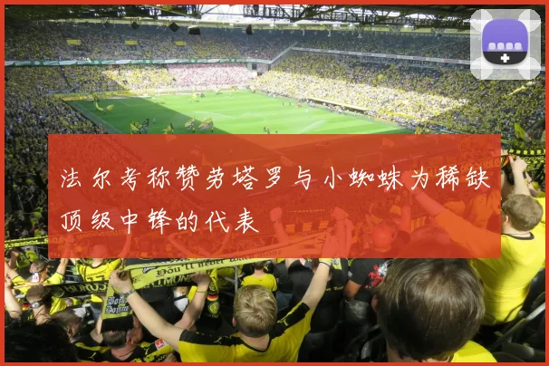 法尔考称赞劳塔罗与小蜘蛛为稀缺顶级中锋的代表
